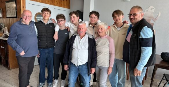 Retrouvailles avec un ancien junior